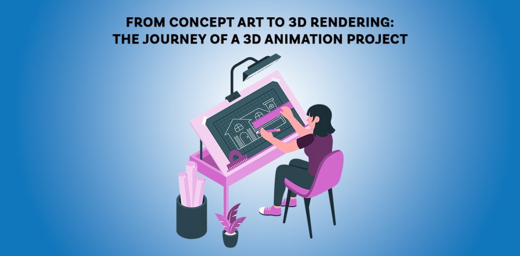 Concept Art in 3D Rendering